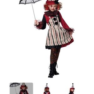 California Costumes Kids Clown Costume - Red, Black, White